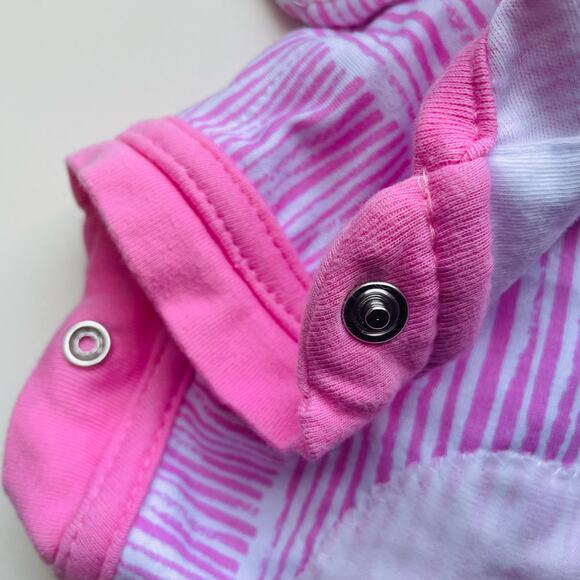 SwaddleMe Natural Position 2-in 1 Swaddle Easy Change Zipper Pink 7-14 lbs - Picture 3 of 11